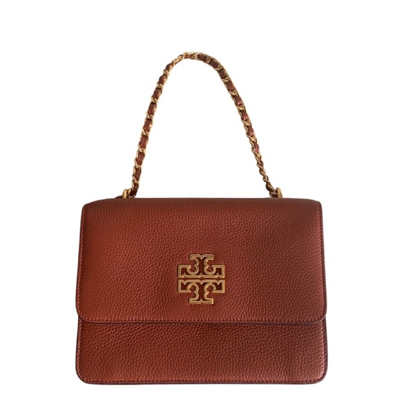 Tory Burch Sumac Britten Small Chain Shoulder Bag - Picture 10 of 10